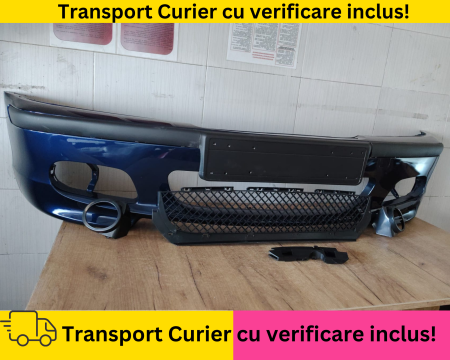 Bara fata M BMW E46 1998-2005 Albastru A07 la culoare VOPSITA [2]