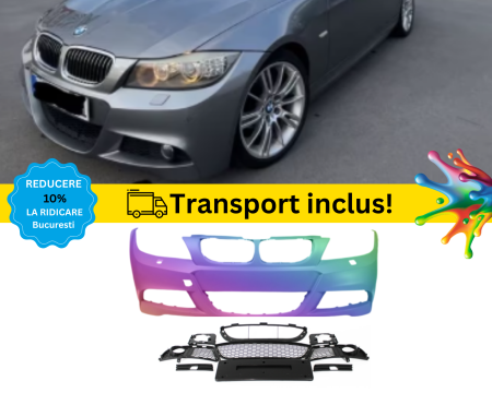 SERIA 3 E90 E91 SEDAN COMBI - Bara fata M-Pachet BMW Seria 3 E90 E91 FSL 2008-2012 Gri A52 vopsita