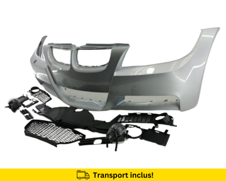 Bara fata M-Pachet BMW Seria 3 E90 E91 NFL 2005-2008 Gri 354 vopsita [1]