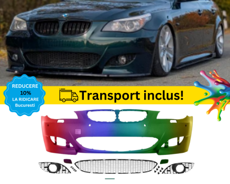 SERIA 5 E60 E61 2003-2010 - Bara fata M-Pachet BMW Seria 5 E60 E61 2003-2010 Verde inchis vopsita