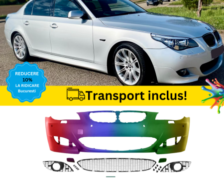 SERIA 5 E60 E61 2003-2010 - Bara fata M-Pachet BMW Seria 5 E60 E61 2003-2010 Gri354 vopsita