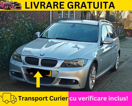 Bara fata M-Pachet Gri 354 Titan BMW Seria 3 E90 E91 Sedan Combi NFL + FL Facelift 2005-2011 VOPSITA Tu alegi culoarea [3]