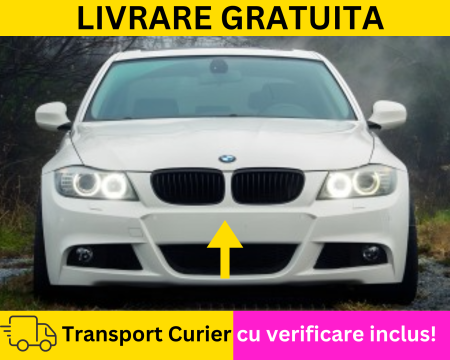 BMW - Bara fata M-Pachet Alb 300 II Alpin BMW Seria 3 E90 E91 FSL 2008-2012 VOPSITA Tu alegi culoarea