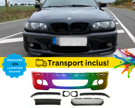 SERIA 3 E46 1998-2005 - Bara fata M-Tech BMW Seria 3 E46 Sedan Touring FSL 2001-2005 Albastru 317 vopsita