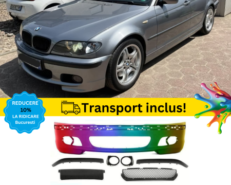 SERIA 3 E46 1998-2005 - Bara fata M-Tech BMW Seria 3 E46 Sedan Touring FSL 2001-2005 Gri 364 vopsita