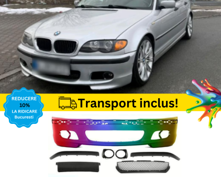 SERIA 3 E46 1998-2005 - Bara fata M-Tech BMW Seria 3 E46 Sedan Touring FSL 2001-2005 Gri 354 vopsita