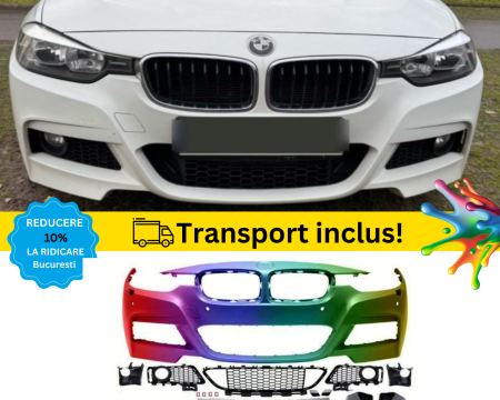 Bara fata M-Tech BMW Seria 3 F30 F31 2011-2017 Alb vopsita [1]