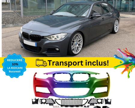 SERIA 3 F30 F31 2011-2017 - Bara fata M-Tech BMW Seria 3 F30 F31 2011-2017 Gri inchis vopsita