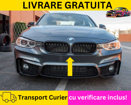 SERIA 3 F30 F31 2011-2019 - Bara fata M3 LOOK Gri B39 BMW Seria 3 F30 F31 2011-2017 VOPSITA Tu alegi culoarea