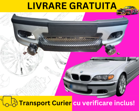 Bara fata M Tech LOOK Gri 354 BMW Seria 3 E46 Sedan Touring 1998 -2005 VOPSITA TU Alegi culoarea