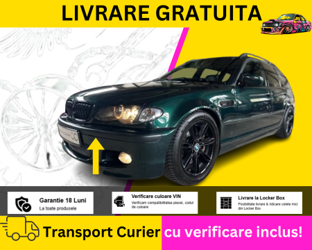 Bara fata M Tech LOOK Verde 430 BMW Seria 3 E46 Sedan Touring + FL Facelift 1998-2005 VOPSITA TU Alegi culoarea