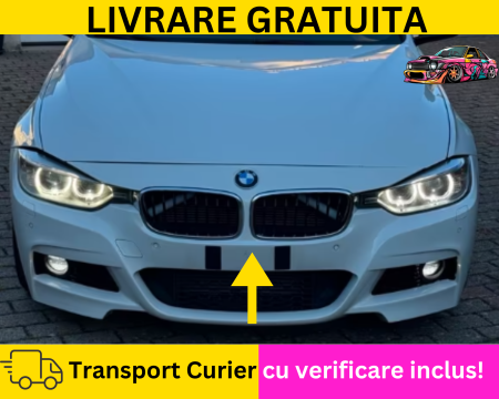 SERIA 3 F30 F31 2011-2019 - Bara fata M Tech Pachet Alb 300 Alpin BMW Seria 3 F30 F31 2011-2017 VOPSITA Tu alegi culoarea