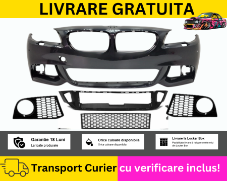 Bara fata M Tech Pachet  GRI A22 BMW Seria 5 F10 F11 2010-2014 VOPSITA Tu alegi culoarea