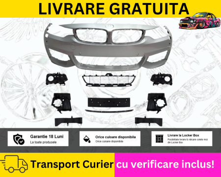 SERIA 4 F32/F33/F36 - Bara fata M Tech Pachet LOOK Gri 354 A83 BMW Seria 4 F32 F33 F36 2014-2017 VOPSITA Tu alegi culoarea