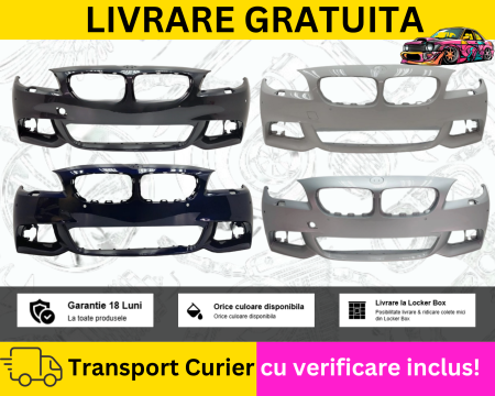 BMW - Bara fata M Tech Pachet LOOK Negru Gri Albastru Alb BMW Seria 5 F10 F11 2010-2014 FARA ACCESORII VOPSITA Tu alegi culoarea