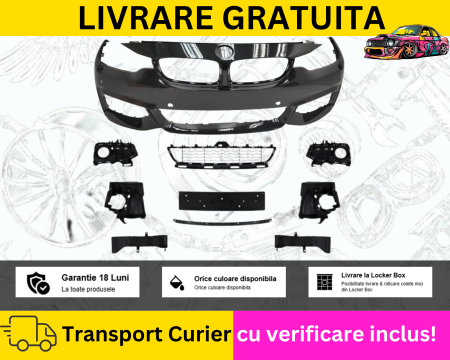 SERIA 4 F32/F33/F36 - Bara fata M Tech Pachet LOOK Gri B39 BMW Seria 4 F32 F33 F36 2014-2017 VOPSITA Tu alegi culoarea