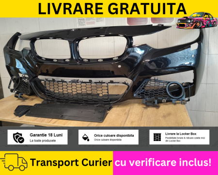 SERIA 3 F30 F31 2011-2019 - Bara fata M Tech Pachet Negru lucios 668 BMW Seria 3 F30 F31 2011-2017 VOPSITA Tu alegi culoarea