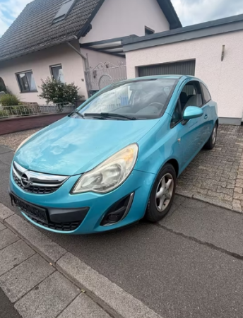 Bara fata Albastru deschis Opel Corsa D 2011-2014 Facelift VOPSITA TU Alegi culoarea [2]