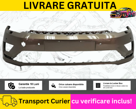 GOLF SPORTVAN 2014-2020 - Bara fata Maro Volkswagen Golf SPORTSVAN 2014-2017 Spalator far + Senzori parcare VOPSITA Tu alegi culoarea