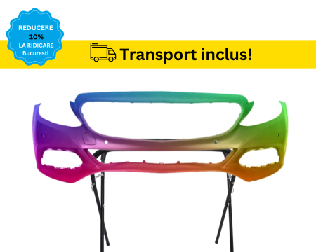 C-CLASS W205 2014-2019 - Bara fata Mercedes C-CLASS W205 2014-2019 cu senzori parcare 6x Negru Gri Alb Rosu Auriu Albastru Verde VOPSITA