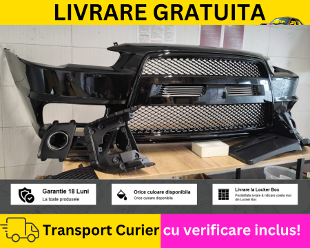 Bara fata Negru X42A Mitsubishi Lancer EVO Look 2009-2015 VOPSITA TU Alegi culoarea [2]