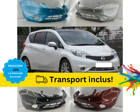 NOTE 2005-2013 - Bara fata Nissan Note E12 2008-2012 Negru Gri Albastru Alb Verde Maro vopsita la culoarea masini
