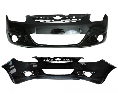 Opel - Bara fata Opel Corsa D 2006-2010 Negru 20R