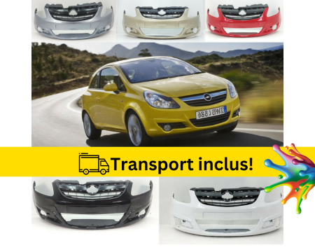 OPEL - Bara fata Opel Corsa D 2006-2010 Negru Gri Albastru Alb Rosu Verde Galben vopsita la culoarea masini