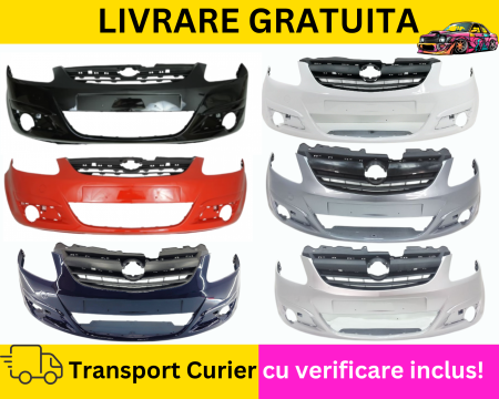 Bara fata Opel Corsa D Negru Alb Rosu Albastru Gri Galben Verde 2 4 USI 2006-2010 VOPSITA TU Alegi culoarea
