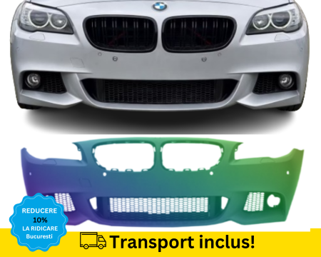 SERIA 5 F10 F11 2010-2017 - Bara fata Pachet M-Tech BMW Seria 5 F10 F11 2010-2014 GRI 354 VOPSITA
