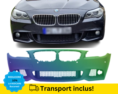 SERIA 5 F10 F11 2010-2017 - Bara fata Pachet M-Tech BMW Seria 5 F10 F11 2010-2014 GRI A22 VOPSITA
