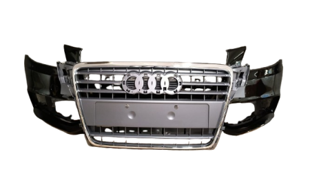 Audi - Bara fata, Grila radiator simpla Audi A4 B8 2007-2011 Negru LY9B