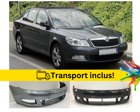 OCTAVIA 2 2008-2012 FSL - Bara fata Skoda Octavia II 2 FSL 2008-2012 Negru Gri Albastru Alb Rosu vopsita la culoarea masini