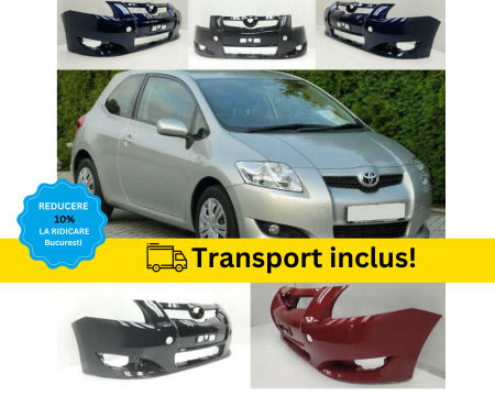 AURIS 2007-2010 - Bara Fata Toyota Auris 2010-2012 Alb Negru Rosu Gri Verde Albastru la culoarea masini vopsita