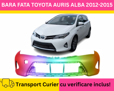 TOYOTA - Bara Fata GATA VOPSITA ALB 040 Toyota Auris 2012-2015 + COMBI