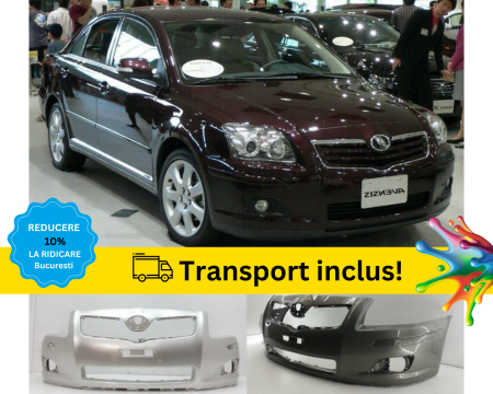 AVENSIS T25 2002-2008 - Bara Fata Toyota Avensis T25 2006-2008 Negru Gri Albastru Verde Alb Auriu Rosu la culoarea masini vopsita