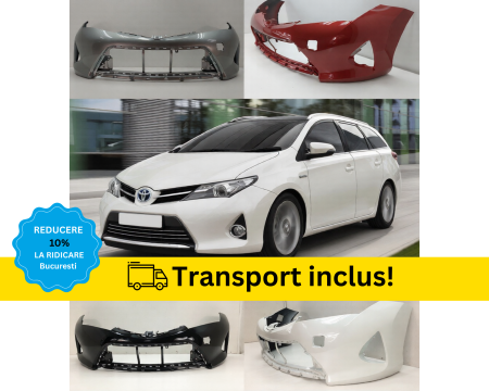 AURIS 2012-2015 - Bara Fata Toyota Auris 2012-2015 + COMBI Alb Negru Rosu Gri Verde Albastru la culoarea masini vopsita