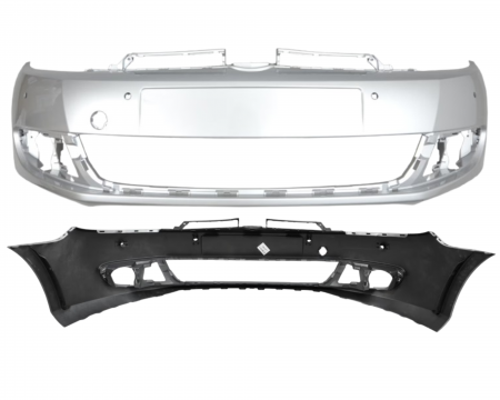 Golf 6 VI 2008-2012 - Bara fata Volkswagen Golf VI 6 Hatchback 2008-2012 4x senzori parcare Gri LR7L