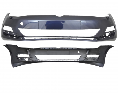 Golf 7 VII 2012-2019 - Bara fata Volkswagen Golf VII 7 2012-2017 cu spalator far Albastru LH5X