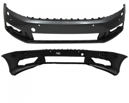 Passat B7 2010-2014 - Bara fata Volkswagen Passat B7 2010-2014 cu spalator far, senzori parcare Gri LK7X
