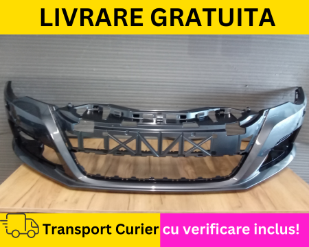 PASSAT CC 2008-2017 - Bara fata Volkswagen Passat CC 357 VOPSITA Gri LK7X 2008-2012 cu spalator far, senzori