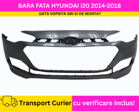 i20 2008-2020 - Bara fata vopsita Gri inchis Hyundai i20 4usi 2014-2018
