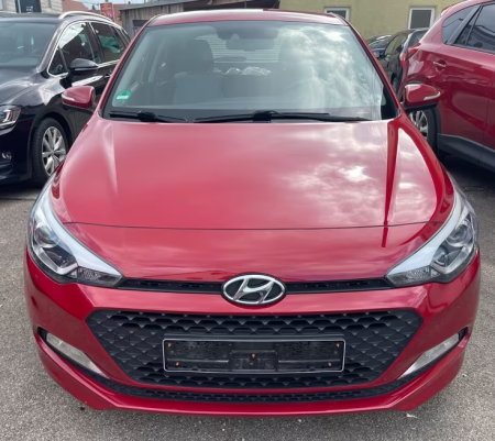 Bara fata vopsita Rosu Hyundai i20 4usi 2014-2018 [1]