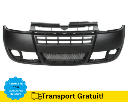 DOBLO - Bara fata Fiat Doblo 2005-2010 Plastic Negru
