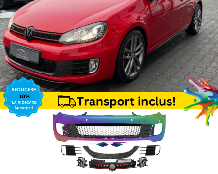 Bara fata VW Golf 6 VI GTI GTD 2008-2012 Rosu LY3D vopsita