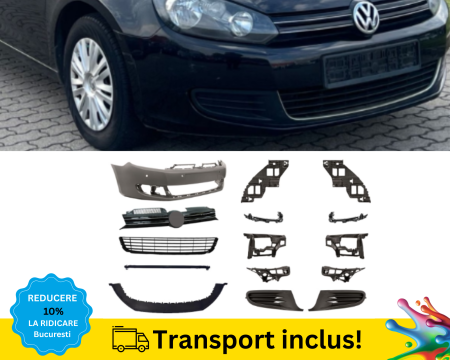 GOLF 6 VI 2008-2012 - Bara fata VW Golf 6 VI Hatchback 2008-2012 cu accesorii SENZORI DE PARCARE 5K0807217GRU