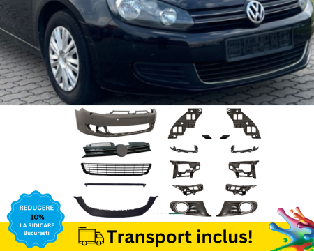 VOLKSWAGEN - Bara fata VW Golf 6 VI Hatchback 2008-2012 cu accesorii, SPALATOR FAR, SENZORI PARCARE
