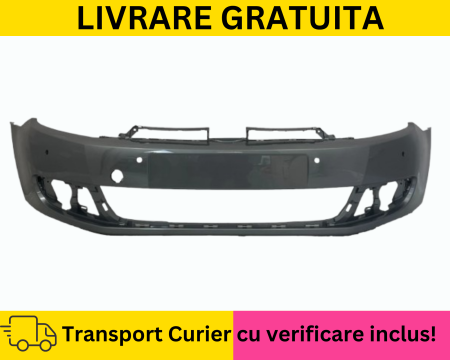 GOLF 6 VI 2008-2012 - Bara fata Gri LA7T VOPSITA VW Golf 6 VI Hatchback 2008-2012 cu gauri senzori parcare