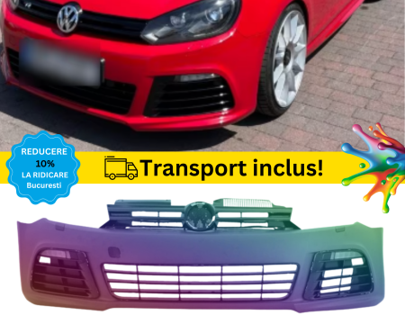 VOLKSWAGEN - Bara fata VW Golf 6 VI R20-LOOK 2008-2012 Rosu LY3D vopsita