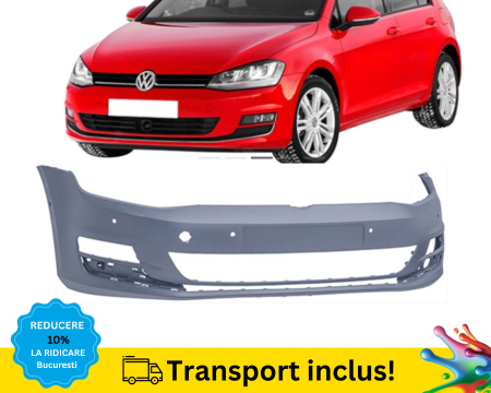 GOLF 7 VII 2012-2019 - Bara Fata VW Golf 7 VII 2013-2017 CU SENZORI PARCARE 6X Grunduita